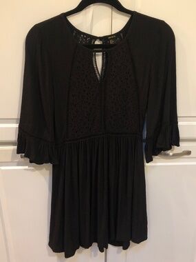 Forever 21 Black Mini Dress